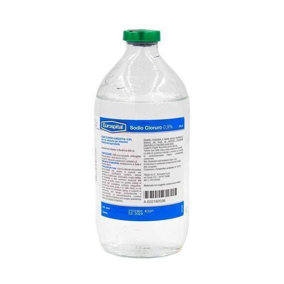 Soluzione Fisiologia Sodio Cloruro 0,9% 500 Ml | Acquista Online su Farmaclick