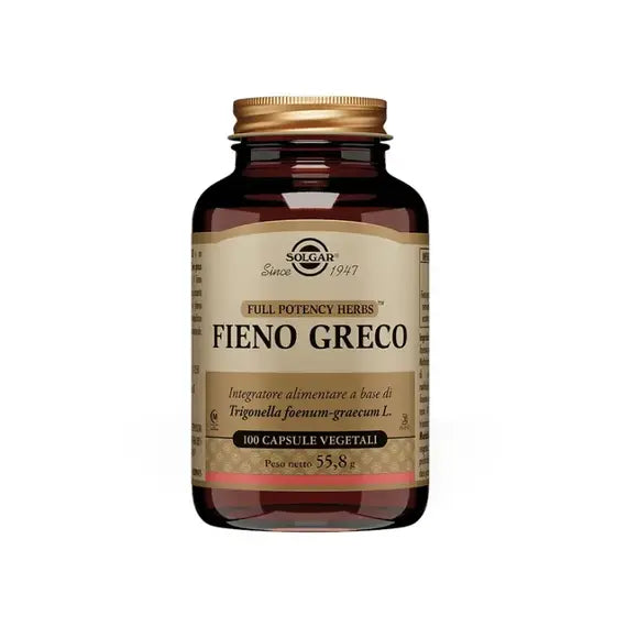 Solgar Fieno Greco Integratore Alimentare 100 Capsule Vegetali | Acquista Online su Farmaclick