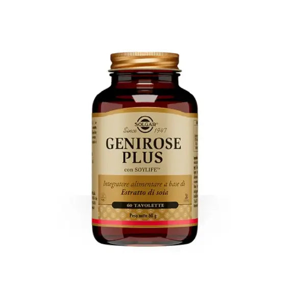 Solgar Genirose Plus Integratore Alimentare per la Menopausa 60 Tavolette | Acquista Online su Farmaclick