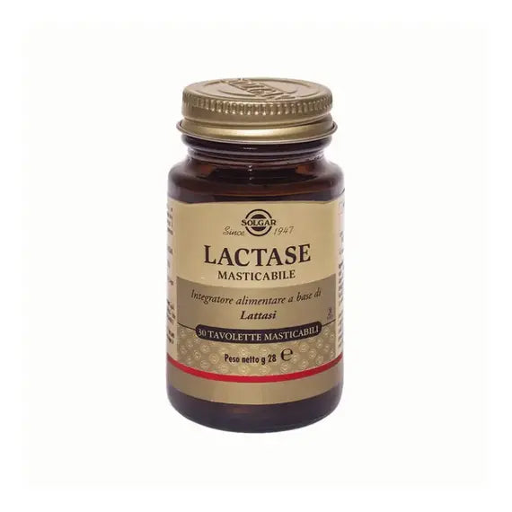 Solgar Lactase Integratore Alimentare 30 Tavolette Masticabili | Acquista Online su Farmaclick
