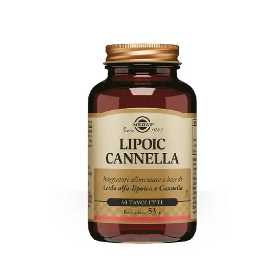 Solgar Lipoic Cannella Integratore Alimentare 60 Tavolette | Acquista Online su Farmaclick