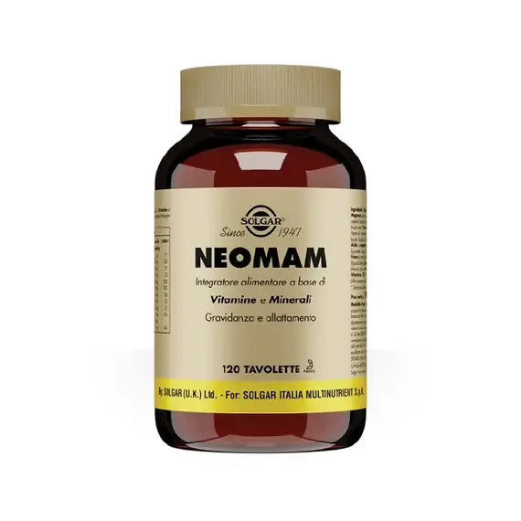 Solgar Neomam Integratore Alimentare 120 Tavolette | Acquista Online su Farmaclick