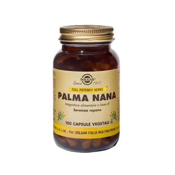 Solgar Palma Nana Integratore Alimentare 100 Capsule | Acquista Online su Farmaclick