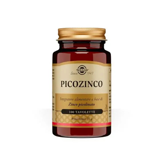 Solgar Picozinco Integratore Alimentare 100 Tavolette | Acquista Online su Farmaclick