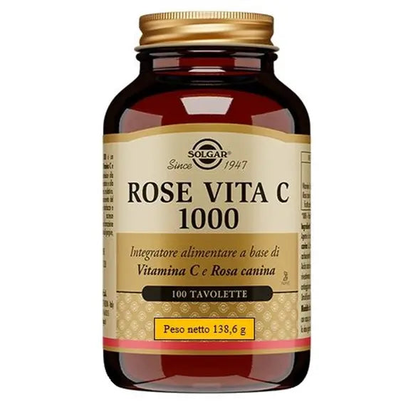 Rose Vita C 1000 100 Tavolette | Acquista Online su Farmaclick