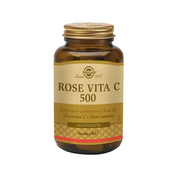 Solgar Rose Vita C 500 Integratore Alimentare 100 Tavolette | Acquista Online su Farmaclick