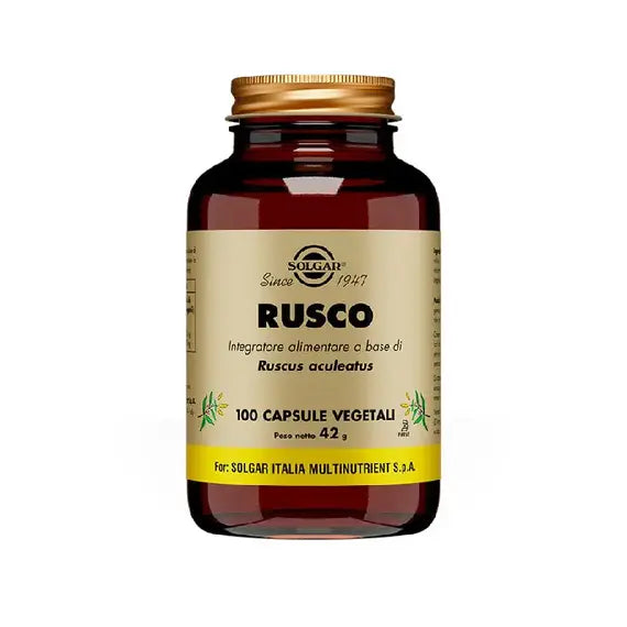 Solgar Rusco Integratore per la Funzionalitã del Microcircolo 100 Capsule Vegetali | Acquista Online su Farmaclick