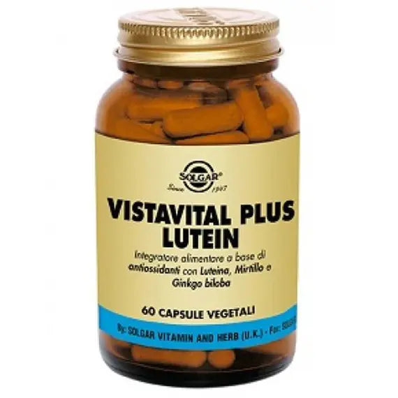 Solgar Vistavital Plus Lutein Integratore Alimentare 60 Capsule | Acquista Online su Farmaclick