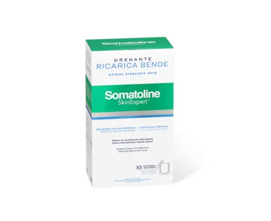 Somatoline Skin Expert Bende Snellenti Drenanti Kit Ricarica 400 Ml