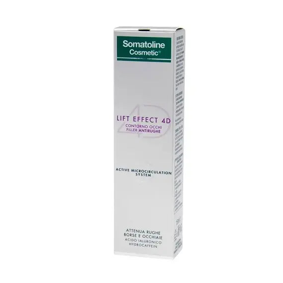 Somatoline Cosmetic Lift Effect 4d Contorno Occhi Filler Antirughe 15ml | Acquista Online su Farmaclick