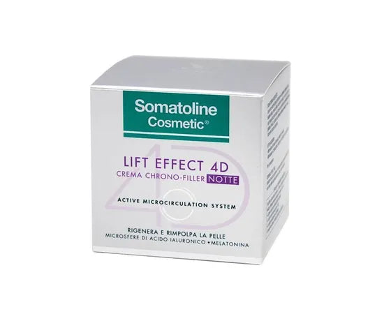 Somatoline Cosmetic Lift Effect 4D Crema Chrono Filler Notte 50ml