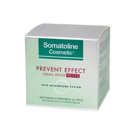 Somatoline Cosmetic Prevent Crema Detox Notte 50ml | Acquista Online su Farmaclick