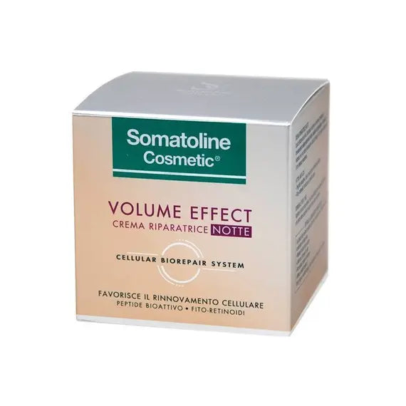 Somatoline Cosmetic Volume Effect Crema Riparatrice Notte 50 Ml | Acquista Online su Farmaclick