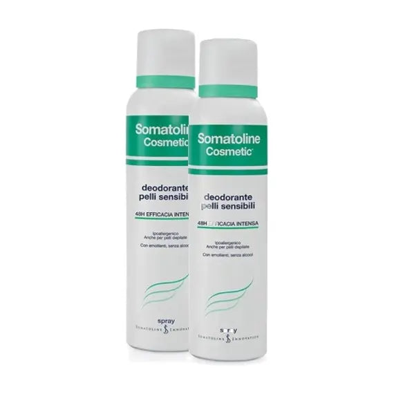 Somatoline Cosmetic Deodorante Spray Pelli Sensibili 2 Deodoranti 150 Ml | Acquista Online su Farmaclick