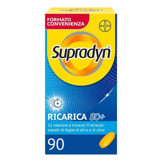 Supradyn Ricarica 50+ 90 Compresse | Acquista Online su Farmaclick