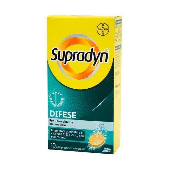 Supradyn Difese Integratore per il Sistema Immunitario 30 Compresse Effervescenti | Acquista Online su Farmaclick