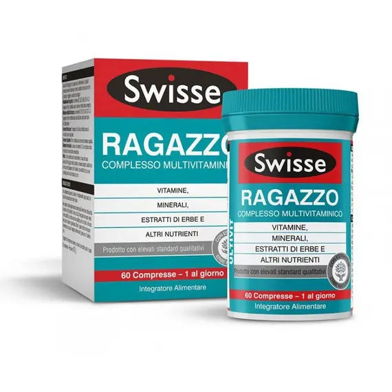 Swisse Multivit Ragazzo Complesso Multivitaminico 60 Compresse | Acquista Online su Farmaclick