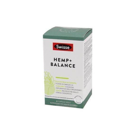 Swisse Hemp + Balance Integratore Depurativo 60 Capsule Molli | Acquista Online su Farmaclick