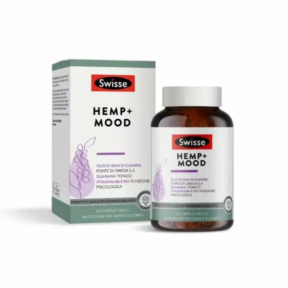 Swisse Hemp+ Mood Integratore per Mente e Corpo 60 Capsule | Acquista Online su Farmaclick