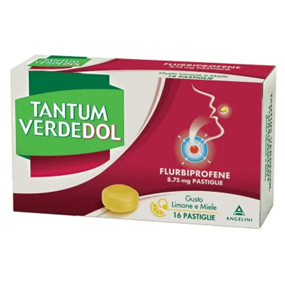 Tantum Verdedol 16 Pastiglie Gusto Limone Miele 8.75 Mg | Acquista Online su Farmaclick
