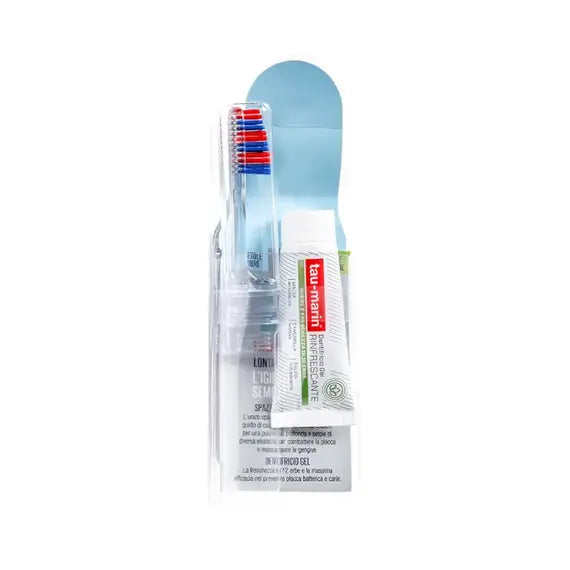 Tau Marin Kit Viaggio Spazzolino e Dentifricio Setole Dure | Acquista Online su Farmaclick