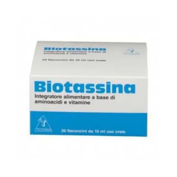 Teofarma Biotassina Integratore 20 Flaconi 10 Ml | Acquista Online su Farmaclick