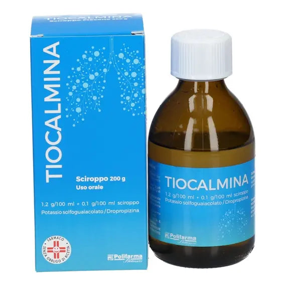 Tiocalmina Sciroppo Sedativo per la Tosse 200g | Acquista Online su Farmaclick