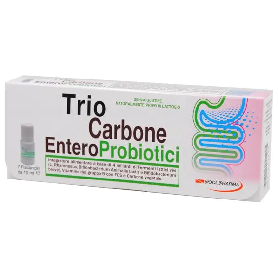 Trio Carbone Entero Probiot 7 Flaconcini da 10 Ml | Acquista Online su Farmaclick