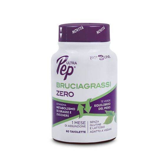 Bios Line Ultra Pep Bruciagrassi Zero 60 Tavolette | Acquista Online su Farmaclick