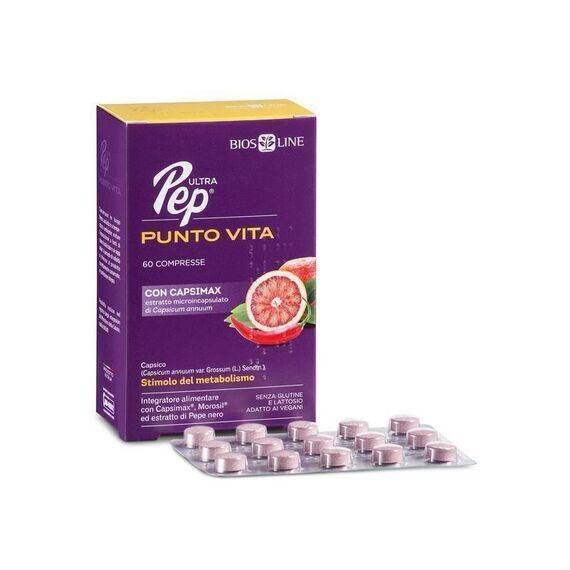 Bios Line Ultra Pep Punto Vita Integratore per il Controllo del Peso Corporeo 60 Compresse | Acquista Online su Farmaclick