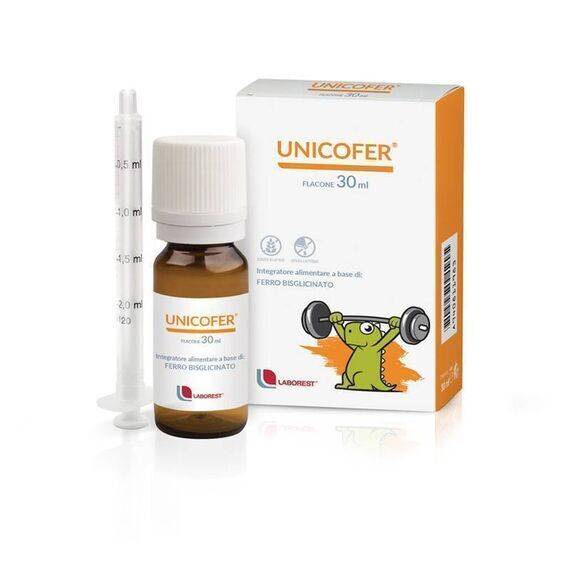 Unicofer Integratore Alimentare di Ferro Gocce 30 Ml | Acquista Online su Farmaclick