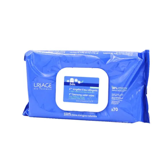 Uriage Bã©bã© Salviettine Detergenti All'acqua 70 Pezzi | Acquista Online su Farmaclick