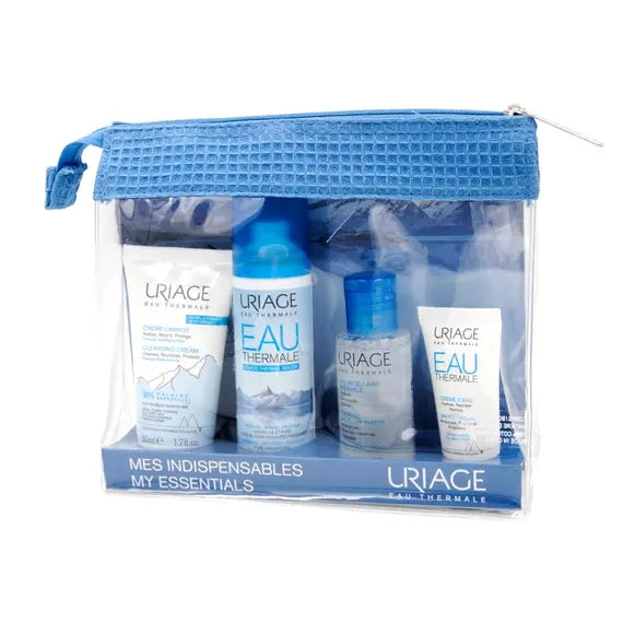 Uriage My Essentials - Crema Lavante 50ml + Acqua Termale Spray 50 Ml + Acqua Micellare 50 Ml + Crema All'acqua 15ml | Acquista Online su Farmaclick