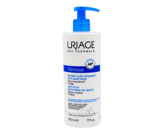 Uriage Xémose Balsam Beruhigendes Anti-Juckreiz Öl Gesicht Und Körper 500ml