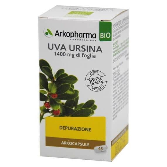 Arkopharma Uva Ursina Bio Integratore per il Benessere delle Vie Urinarie 45 Arkocapsule | Acquista Online su Farmaclick