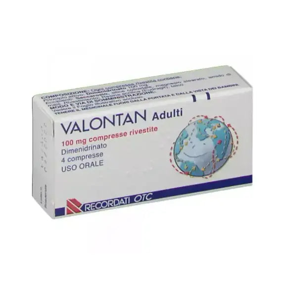 Valontan Adulti 100 Mg 4 Compresse Rivestite | Acquista Online su Farmaclick