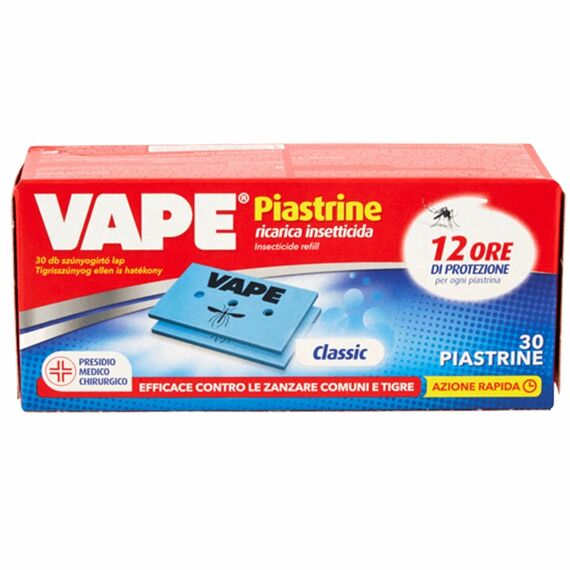 Vape Ricarica Piastr 30pz | Acquista Online su Farmaclick