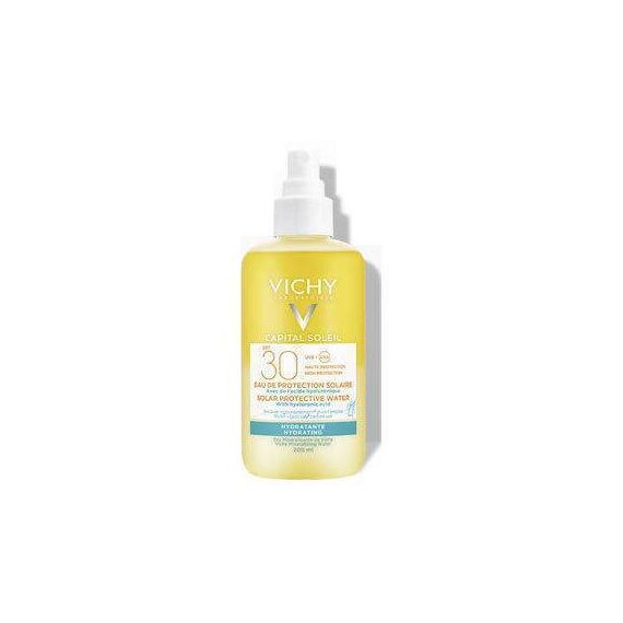 Vichy Ideal Soleil Acqua Solare Protettiva Spf 30 con Acido Ialuronico - Idratante 200ml | Acquista Online su Farmaclick