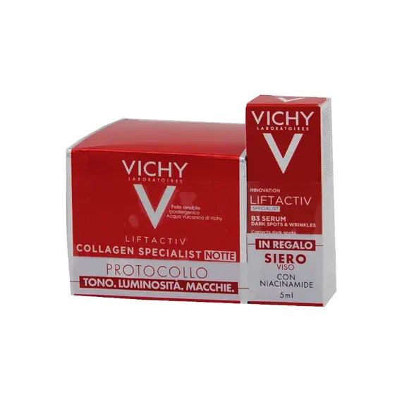 Vichy Liftactiv Collagen Specialist Notte 50ml + in Omaggio Siero Viso 5ml | Acquista Online su Farmaclick