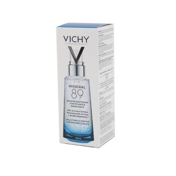 Vichy Mineral 89 Booster Quotidiano Fortificante Rimpolpante Con Acido Ialuronico 50 Ml