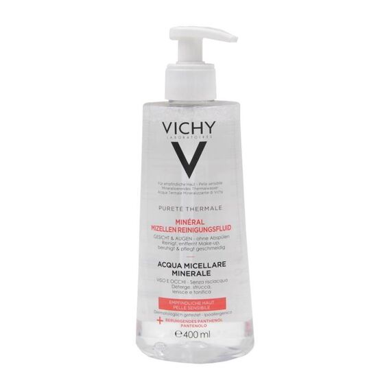 Vichy Puretã¨ Thermale Acqua Micellare Minerale Viso e Occhi Pelle Sensibile 400 Ml | Acquista Online su Farmaclick