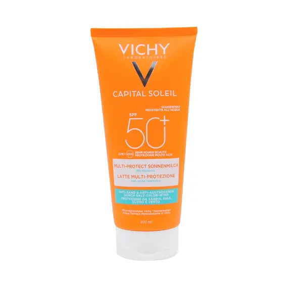Vichy Capital Soleil Latte Multi Protezione Solare Viso Corpo Spf 50+ 200 Ml | Acquista Online su Farmaclick