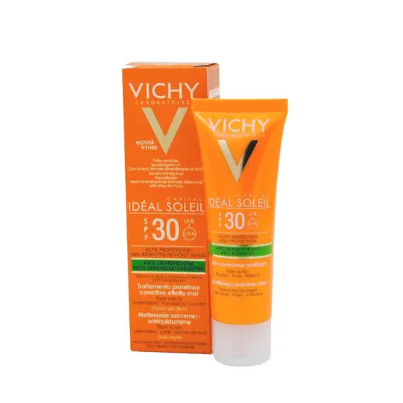 Vichy Ideal Soleil Spf 30 Anti Imperfezioni Effetto Mat 50 Ml | Acquista Online su Farmaclick