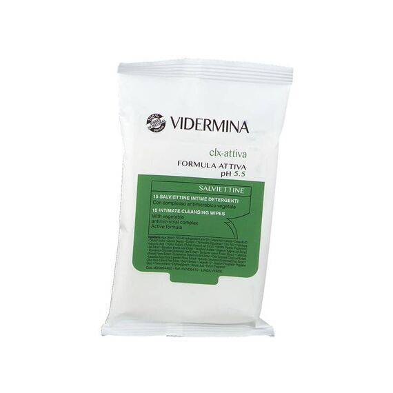 Vidermina Clx Salviette Detergenti Ph 5.5 15 Salviettine | Acquista Online su Farmaclick