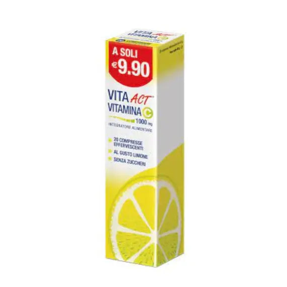 Vita Act Vitamina C 1000 Mg 20 Compresse Effervescenti | Acquista Online su Farmaclick