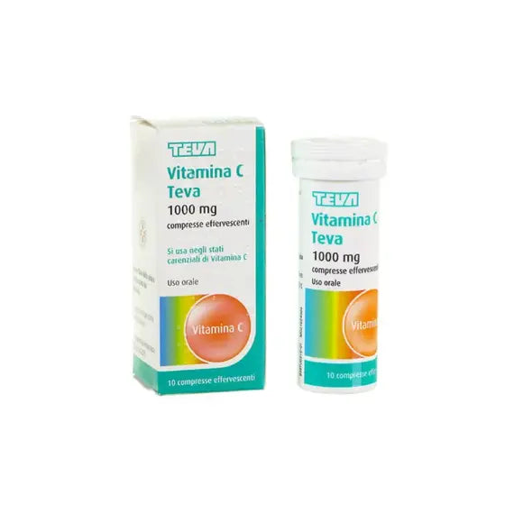 Vitamina C Teva 10 Compresse Effervescenti 1g | Acquista Online su Farmaclick