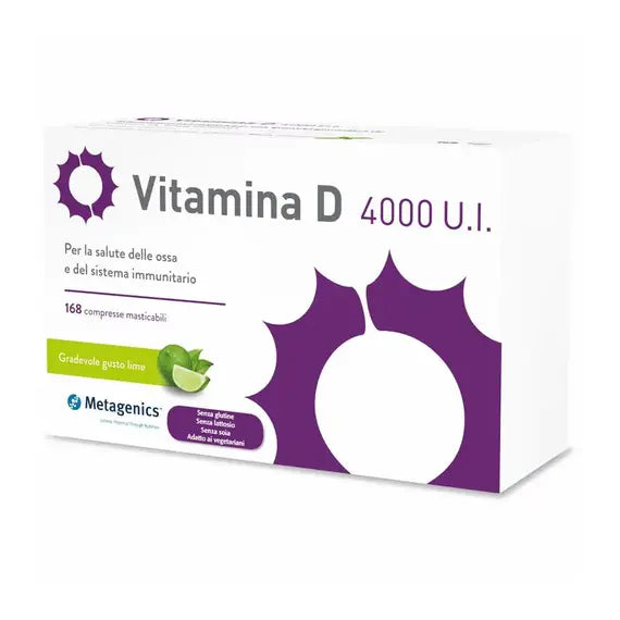 Vitamina D Metagenics 4000ui 168 Compresse Masticabili | Acquista Online su Farmaclick