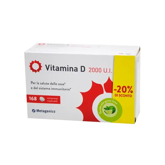 Metagenics Vitamina D 2000 U.i. 168 Compresse | Acquista Online su Farmaclick