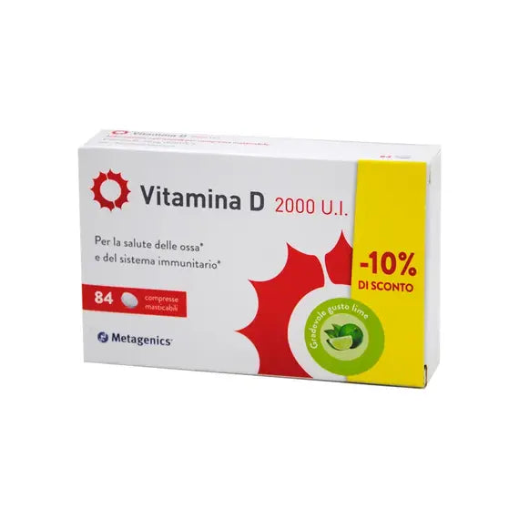 Metagenics Vitamina D 2000 U.i. 84 Compresse | Acquista Online su Farmaclick