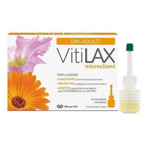 Vitilax Microclismi Dm Adulti 6x9 G | Acquista Online su Farmaclick